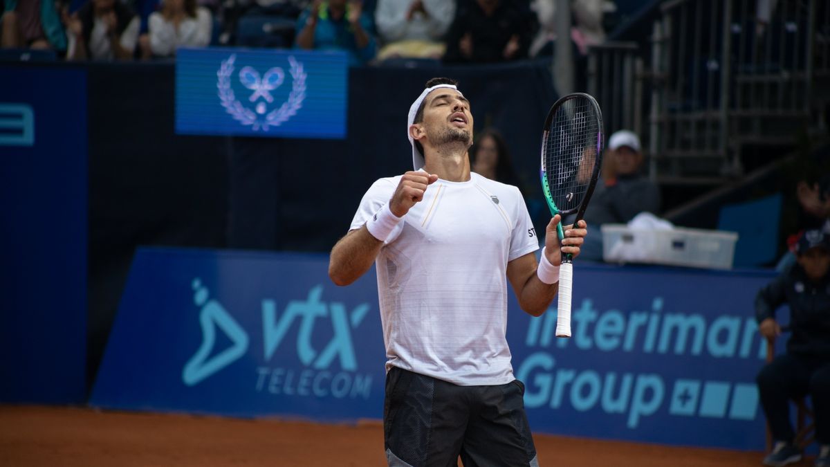 Cachin advances firmly in Gstaad and has already achieved the best result of his career