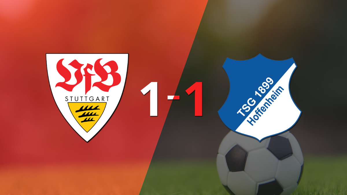 Empate A Uno Entre Stuttgart Y Hoffenheim