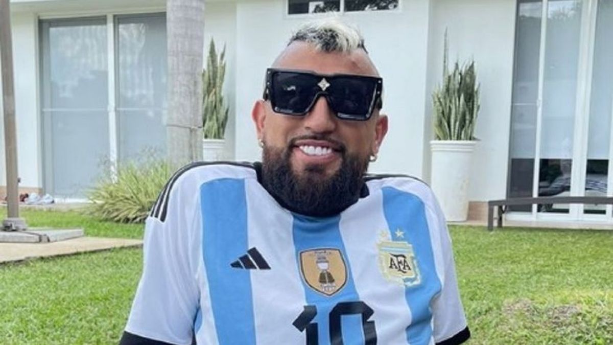 Chilean Arturo Vidal’s message for Argentina’s triumph