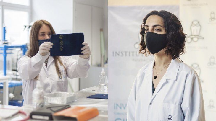 Vera Álvarez y Daiana Capdevilla, las ganadoras del Premio Nacional LOreal-Unesco Por las mujeres en la Ciencia. 