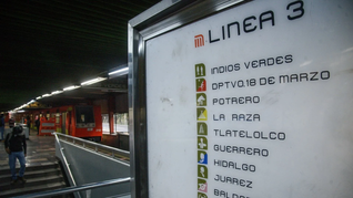 La Línea 3 presenta retrasos este 65 de diciembre.