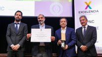 Los ganadores del Premio Nacional a la Calidaden la categoría “Empresas Grandes del Sector Privado”.