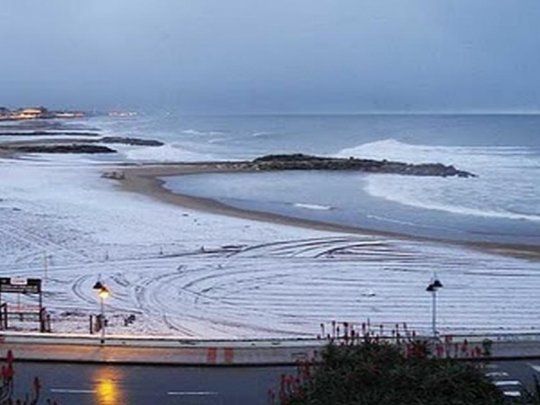 Mar del Plata con nieve en 1991.&nbsp;