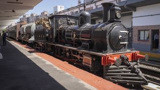 Los objetos y la locomotora estarán expuestos hasta el 22 de noviembre