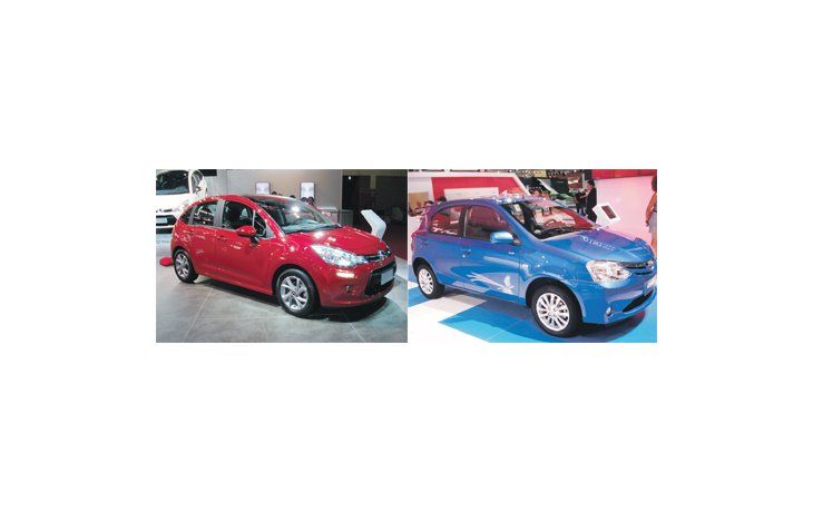 ámbito.com | Citroën C3, Toyota Etios