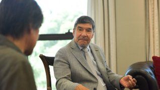 El vicegobernador tucumano Miguel Acevedo recibió a Ámbito en su despacho de la Legislatura. Gentileza Legislatura de Tucumán, Nicolás López.   