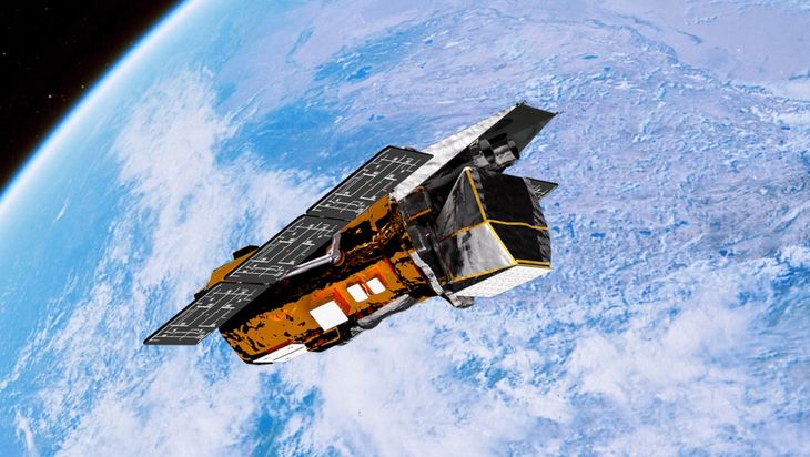 La trayectoria orbital de Swift incluye una franja que abarca parte de Sudamérica y distintas regiones oceánicas. La trayectoria orbital de Swift incluye una franja que abarca parte de Sudamérica y distintas regiones oceánicas.