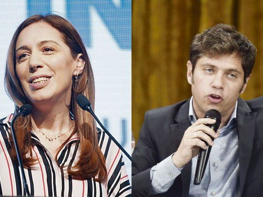 María Eugenia Vidal y&nbsp;Axel Kicillof.