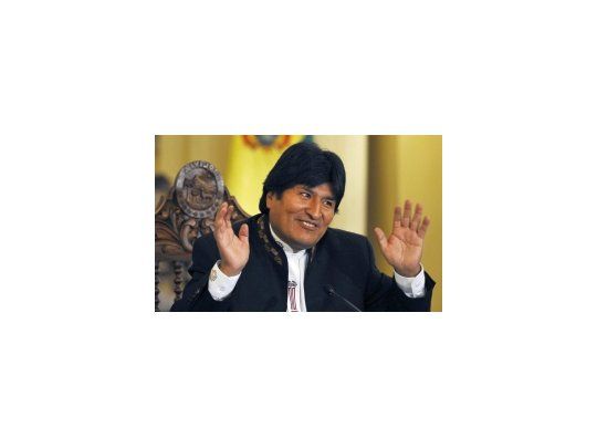 Evo Morales.