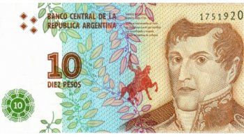Así será el nuevo billete de $ 10.