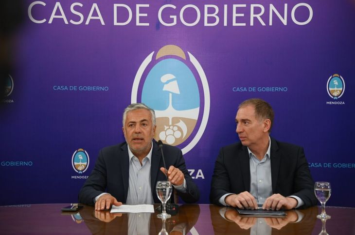 Diego Santilli y Alfredo Cornejo estarán juntos en Mendoza. Diego Santilli y Alfredo Cornejo estarán juntos en Mendoza.