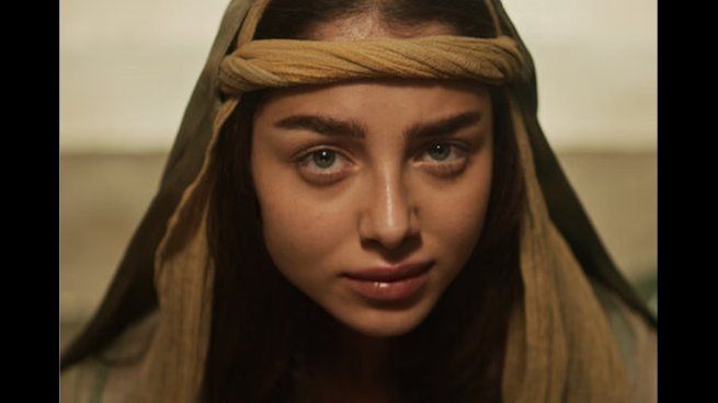 Noa Cohen es la Virgen María, en la nueva película de Netflix.