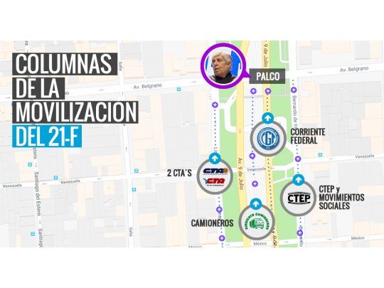 Aunque evitan dar cifras, los Moyano esperan una concurrencia de más de 500.000 personas, con 100.000 choferes de camiones garantizados.