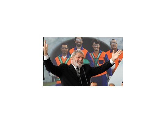 El presidente de Brasil, Luiz Inácio Lula Da Silva.