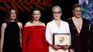 Meryl Streep received the Honorary Palme d'Or at Cannes. Meryl Streep received the Honorary Palme d'Or at Cannes.