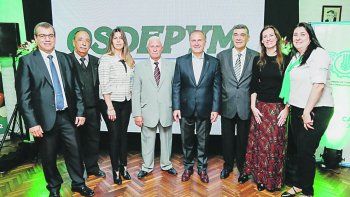 nueva sede. En San Luis, con José Bereciartúa y Ricardo Mayorca.