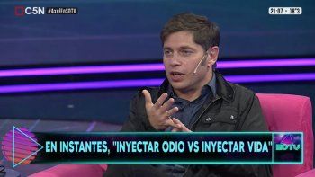 Axel Kicillof estuvo de invitado en SDTV