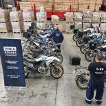 La Aduana secuestró 12 motos en Tierra del Fuego. La Aduana secuestró 12 motos en Tierra del Fuego.