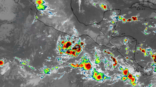 Se forma en el Pacífico el ciclón tropical Sonia.
