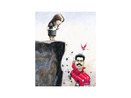 SI VES AL FUTURO DILE QUE NO VENGA