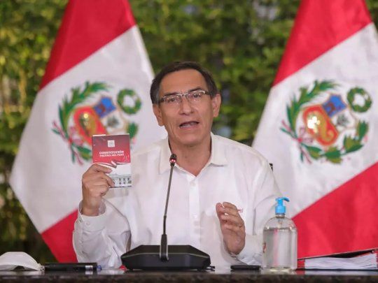 El presidente de Per&uacute;, Mart&iacute;n Vizcarra.