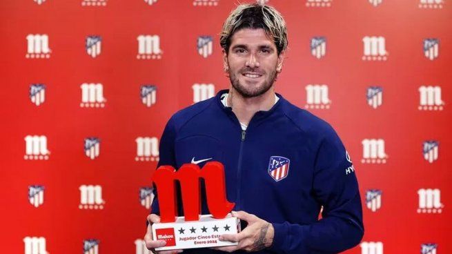 Rodrigo De Paul se sinceró sobre su rendimiento en el Atlético de Madrid.
