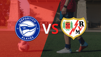alaves arranca la etapa complementaria con ventaja frente a rayo vallecano