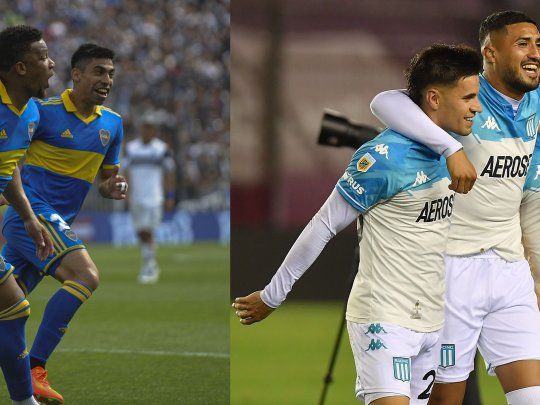 Boca y Racing definirán el domingo al campeón de la Liga Profesional.