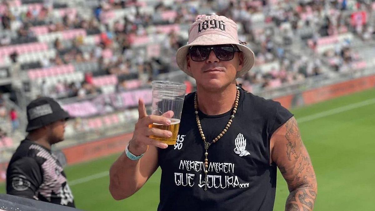 “Cachito” Cascardo, the Argentine head of the Inter Miami bar