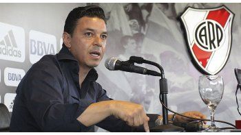 Para Gallardo, el Superclásico es la mejor forma de aliviar el dolor