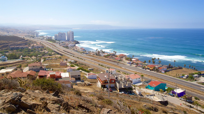 El Rosarito, en el estado de Baja California.