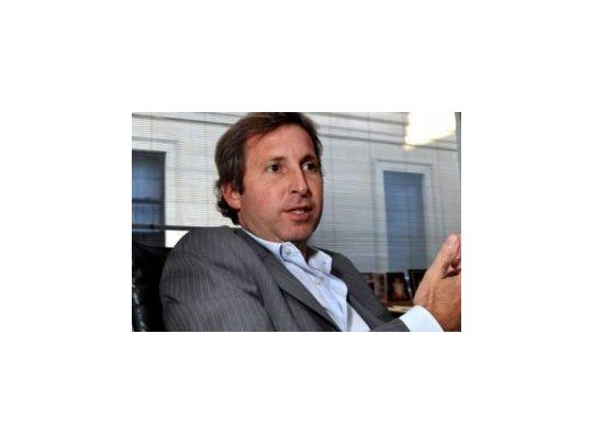El presidente del Banco Ciudad, Rogelio Frigerio.