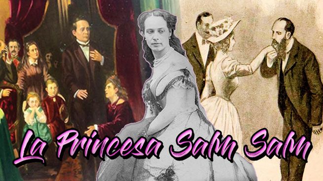En 1867 la princesa de Salm Salm intenta sobornar a las autoridades para que faciliten la fuga del archiduque Maximiliano.