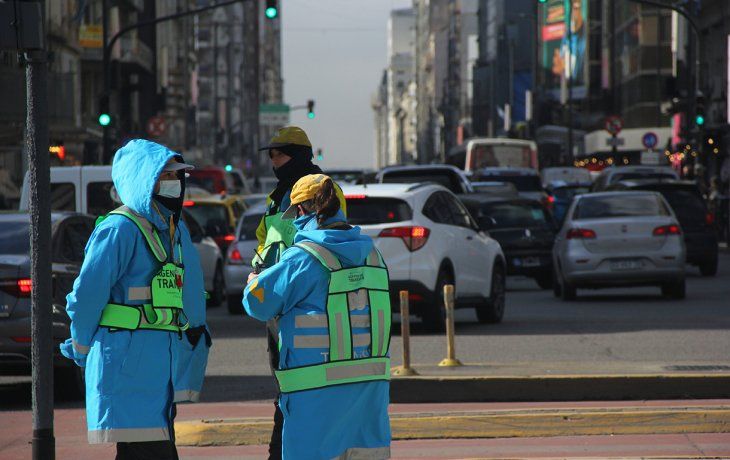 Complicada la zona del Centro porteño.