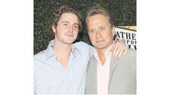 Cameron y Michael Douglas.