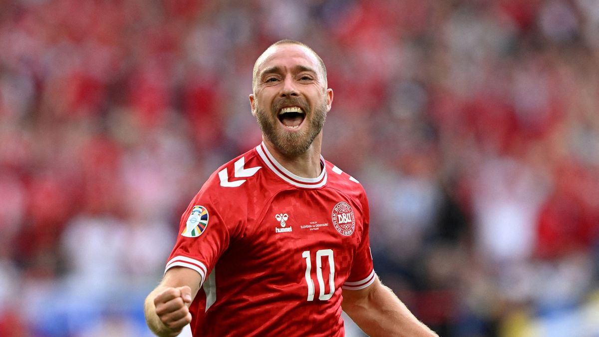 Christian Eriksen made an emotional return for Danish football in the Euro Cup, with a goal included