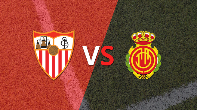 Inicia el partido entre Sevilla y Mallorca