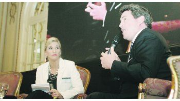Optimismo. El ex funcionario también dijo ser “muy optimista” respecto a la política económica que lleva adelante el Gobierno de Mauricio Macri.
