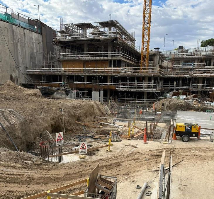 La obra del proyecto Udaondo Buenos Aires, en Núñez, avanza sobre una primera etapa de más de 46.000 m2 construidos La obra del proyecto Udaondo Buenos Aires, en Núñez, avanza sobre una primera etapa de más de 46.000 m2 construidos