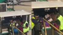 Los maleteros que fueron filmados retrasando su tarea en Aeroparque fueron desvinculados de Intercargo.