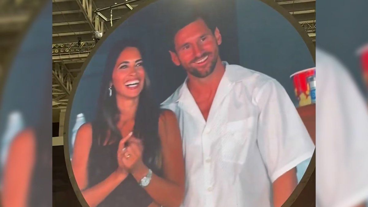 Lionel Messi and Antonela Roccuzzo in the “Kiss Cam” of Coldplay: how was the time they starred in Miami