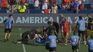 Humberto Panjoj fainted during Canada-Peru. Humberto Panjoj fainted during Canada-Peru.