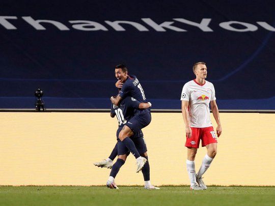 Di María y Neymar, estrellas del PSG.