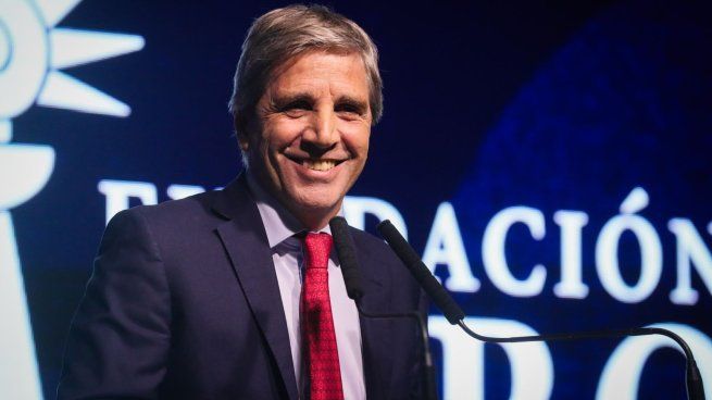 El ministro de Economía, Luis Caputo.