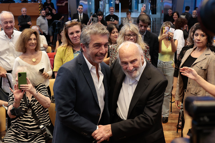 Héctor Alterio was declared an Emeritus Personality of Culture