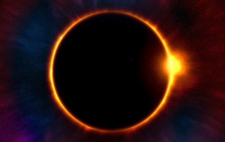 El eclipse se verá en África y Asia.