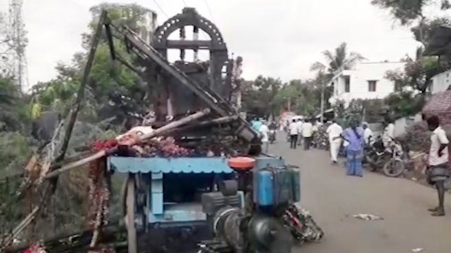 15 personas murieron electrocutadas en India