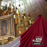La imagen de la Virgen de Guadalupe que apareció impresa en la manta, se conserva en su basílica en la Ciudad de México. La imagen de la Virgen de Guadalupe que apareció impresa en la manta, se conserva en su basílica en la Ciudad de México.