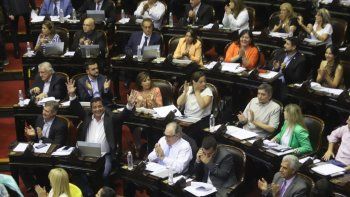 Bloque del Frente de Todos.