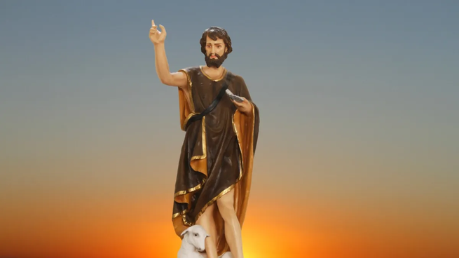 El santoral católico celebra la fiesta de San Juan Bautista.